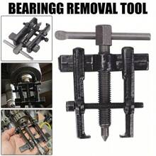2.5" Adjustable Clamping Depth 2 Leg Gear Puller Hub Bearing Removal Pulley Tool - Black - View 3