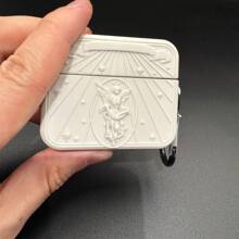 Vintage Angel Design AirPods Case With Keychain, Elegant Protective Cover Compatible With Airpods 1/2/3/AirPods Pro/AirPods Pro2, Perfect Gift For Women