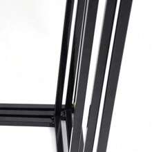 kangten 3pcs/Set Metal Stand Wedding Decoration/ Home Flower Pot Stand/ Wedding Road Lead Flower Centerpiece Column - black. - View 6