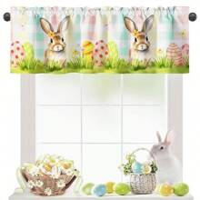 1pc/2pcs Easter And Spring Festival Kitchen Holiday Decorations,Featuring Cute Bunny,Egg,Truck,Flower,And Grass Patterns.Perfect For Party Decorations And As Gifts For Friends Suitable For Use In Kitchens,Dining Room,Holiday Parties And Celebrations - Різнокольоровий - Переглянути 3