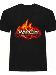 Camiseta superior con logo gaming Camiseta 100% algodón grueso, 220 g - Negro - Ver 1