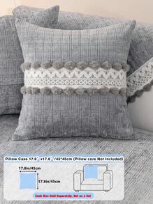 1pc Chenille Jacquard Sofa Cover , Couch Protector For Four Seasons, Universal Furniture Cover For Bedroom, Office, Living Room Home Decor Gifts Birthday Graduation - Multicolor - View 58