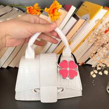 Móc treo túi xách gấp gọn hình cỏ bốn lá, giá đỡ bàn đựng ví gấp gọn - Nhiều màu - Xem 10