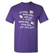 UNDERGROUND PRINTING Soft Kitty - Funny Cute Cat Song Sheldon Nerd TV Show T Shirt