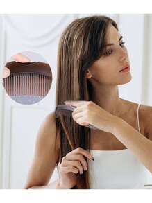 Dandruff Comb, Stainless Steel Fine Tooth Comb, Scalp Psoriasis Comb, Dandruff Remover Comb Scalp Sweep Detoxing Comb, Lice Comb Multifunctional Hairbrush For Scalp Massage Combs For Women Men Kids