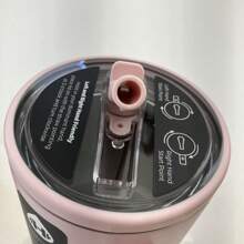 32 Oz Water Bottle With Handle & Flip Straw - Fits In Cup