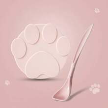 Portable Silicone Dog Cat Canned Lid 2-In-1Food Sealer Spoon Pet Cover Storage Fresh-Keeping Lids Bowl Dog Accessories