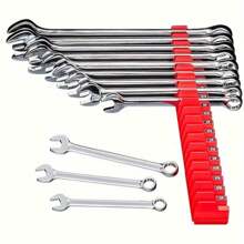 10pcs-Wrench Pro Premium Organizer - Upright Magnetic Storage For Hexagonal Heads - Modular Toolbox Holder - Multicolor - View 2