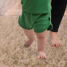 Alfombras suaves para dormitorios y pasillos, alfombra de área beige esponjosa de 2x6, antideslizante para junto a la cama en el dormitorio, alfombra larga y peluda para la sala de estar de la guardería - Naranja - Ver 5
