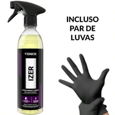 IZER VONIXX REMOVEDOR DE FERRUGEM FULIGEM COM PAR DE LUVAS