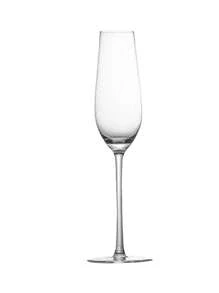 1 Stück Champagner Gläser, entworfen und hergestellt in Europa, durchsichtiger Rand, 7 fl. oz., 100% bleifrei, kristallklares Glas | perfekt für besondere Anlässe | Geschenkidee Valentinstag, Kerzenschein-Dinner Champagner Gläser