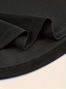 Men's Beer Print ﻿Sleeveless Tank Top - Black Cotton Knit Casual Streetwear With Anime Graphic Print, Round Neck, Machine Washable, Lightweight Summer Fitness Vest - 黑色 - 查看 4