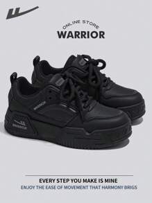 WARRIOR 勇士女鞋春夏轻便舒适透气简约风格休闲时尚运动鞋全年适用耐磨全天穿着训练运动鞋跑步鞋