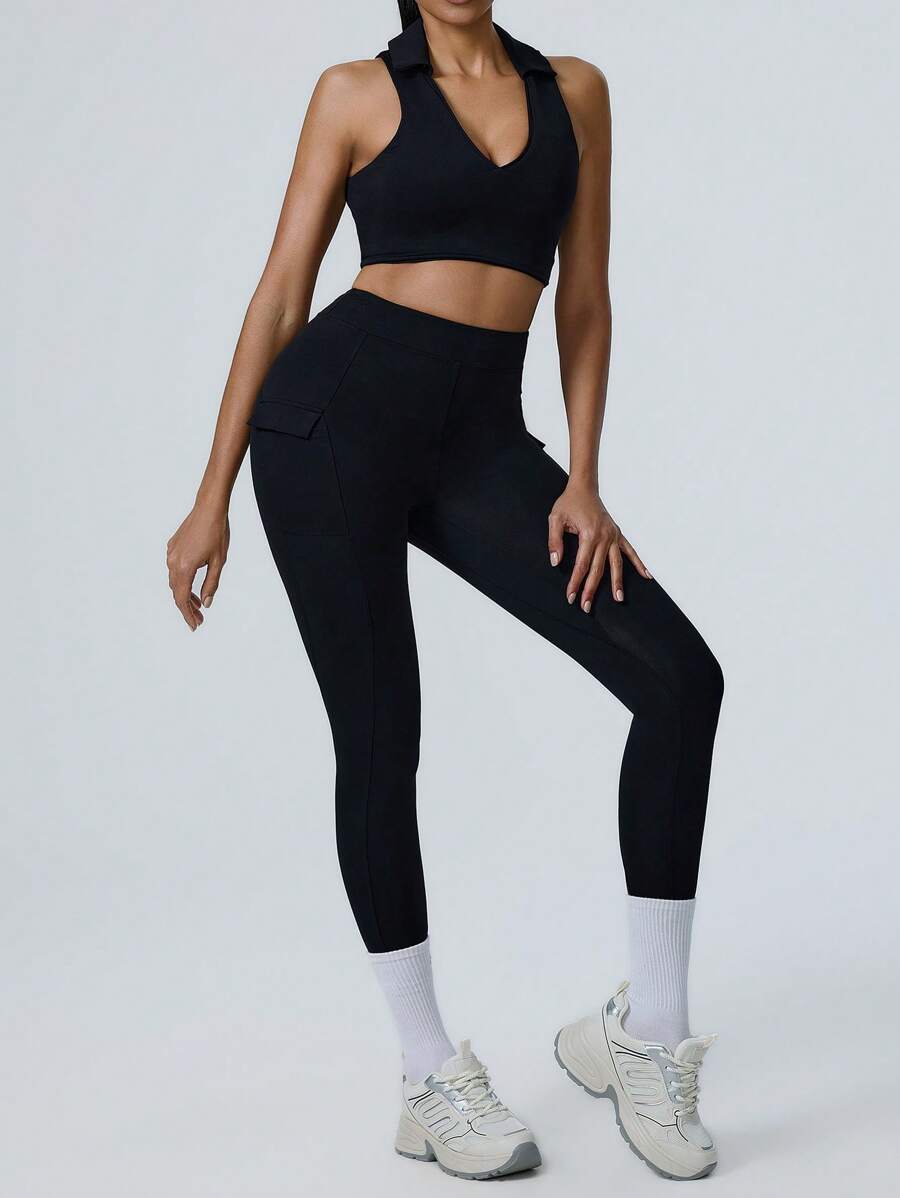 MASKERT Spring And Summer Women's Set, Women's Sports Set, Fitness Suit, Yoga Set, Sports Suit, Running Exercise, Home Stretch, Skin Friendly And Comfortable