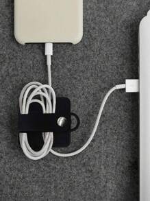 Silicone Earphone Cable Winder, Silicone Cord Organizer Earbuds Holder Earphone Wrap Earphones Organizer Headset Headphone Wrap Winder Cord Manager Cable Winder,Headphones Cord Organiser Holder, Earbuds Straps Holder, Headset Wrap Winder And Cord Manager Cable Winder, Keep The Cords And Usb Cable Wires From Getting Tangled Travel School College Electronic Bag Power Bank Portable Charger Charger Case Headphone Case Cable Bag Cable Organizer Digital Camera Camera Case Camera Bag - View 3