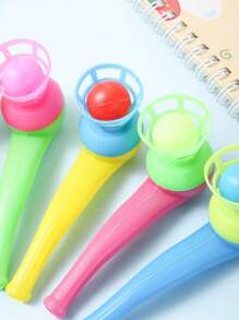 5/10/20pcs Ball Blowing Games Floating Blow Pipe Balls For Family Gatherings, Company Gatherings, Wedding Parties,Graduation Party, Friends Gatherings, Party Games, Outdoor Camping Games(Random Color)