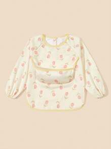 Baberos de manga larga para bebé, babero protector para alimentación/arte infantil - Multicolor - Ver 9