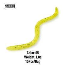 KINGDOM Kingdom Fishing Lures 96mm 120mm 1.8g 2.8g Soft Bait Sinking PVC Soft Lure Fishing Tackle 10pcs 15pcs Swimbaits Artificial Baits Wobblers Soft Worm