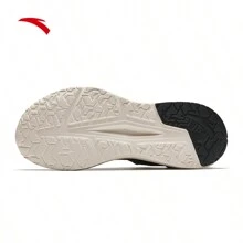 Anta Table Tennis Player Fan Zhen Dong Same Style Shock Absorbing Non-Slip Men Sports Shoes, Fitness Running Training Sneakers 112517719 - Basic Black/Chalk -4 - View 5