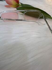 Colored Lens Glasses. New Model Sunglasses, 100% UV Protection. - Pink - View 7