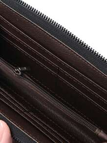 1 szt. Długi zamek błyskawiczny Duża pojemność Wieloslotowa torba kopertówka biznesowa Litchi Pattern, odpowiednia dla nastolatków Lato Casual Outdoor Sport lub wakacje Podróże lub prezenty na ukończenie szkoły lub akcesoria do sukienek urodzinowych