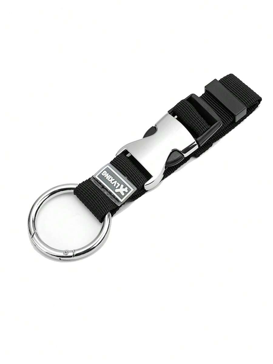 1 件黑色旅行行李带便携式固定带释放扣附加包背包带行李带翻领带夹克收纳袋适用于学校学校配件学校用品 - 黑色 - 查看 1