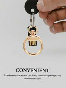 Lote de 3/6/10 piezas Anillo en O de aleación de zinc, Hebilla de correa de bolso, Colgante, Llavero, Broche de resorte de metal adecuado para fundas de teléfono, bolsos, llaveros, para uso en el hogar, al aire libre y deportes, accesorios DIY para bolsos