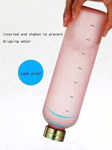 1 pièce Bouteille d'eau givrée de 1000 ml, Tasse à eau de sport portable et étanche, Convient pour le camping en plein air, la conduite, le cyclisme