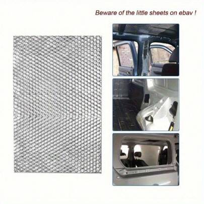 30/50 Sheets Cars Trucks Vibration Damper Proofing Sound Deadening Mat