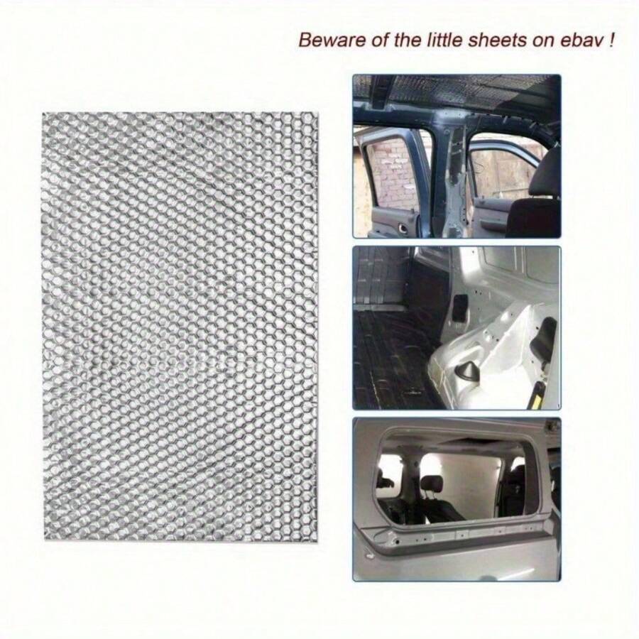 30/50 Sheets Cars Trucks Vibration Damper Proofing Sound Deadening Mat - 30pcs - View 1