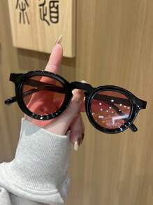 1 Stück/2 Stück/3 Stück/4 Stück Damen Mode Brillen 2025 Neu Rund Multi-Farben Mode Brillen geeignet für Ausflüge, Reisen, Vintage Stil, Musikfestivals, vielseitig einsetzbar für Sommerurlaub am Strand, Outdoor, Reisen