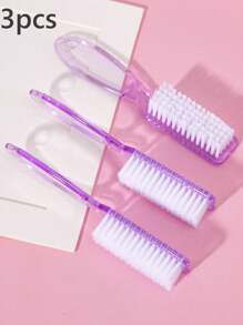 3/5/10pcs Nail Brush For Cleaning Fingernails, Handle Grip Nail Brushes Fingernail Brush For Cleaning Nail Scrub Brush For Toes And Nails - Multicolor - View 18