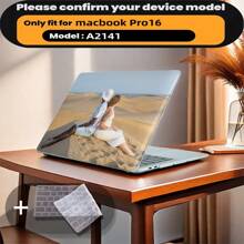 Carcasa de serie gráfica a medida compatible con MacBook Air, se ajusta a portátiles de 13/14/15/16 pulgadas, carcasa protectora con cubierta de teclado - bricolaje - Ver 29