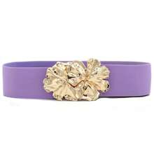 1 stuk Boheemse bloemenriemen voor dames, modieuze brede elastische tailleband voor dames, meisjesjurk, bruiloft, feest, vintage cinch, elastische riemen voor jurken, kledingaccessoires, goud, rood, blauw, luipaard, zwart, groen, paars, oranje, roze, wit, riem voor dames, zomer, school