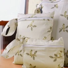 3 件装防脏湿袋，防水可洗袋，适用于旅行收纳、婴儿车、日托、婴儿尿布、瑜伽、海滩、泳池、湿幼儿泳衣