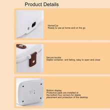 Electric Car Lunch Box 70W 1.8L Faster Food Warmer Stainless Steel Portable Thermal Lunch Box For Car Truck Home US Plug 110V - 查看 7