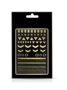 CIMACA 1 件美甲贴纸，用于 DIY 指甲装饰的指甲贴花，适合情人节、婚礼