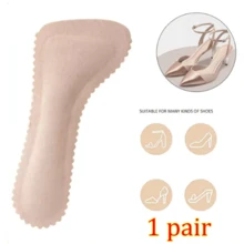 Miếng lót giày tự dính, chống trượt, thoáng khí, miếng đệm mềm mại cho giày cao gót. - Màu be - Xem 7