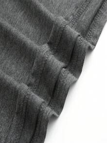 Motorcycle Inspired Tank Top - Dark Grey - View 9