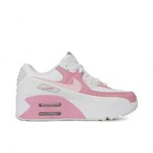 Nike 耐克女款Air Max 90 LV8运动鞋/休闲鞋 低帮厚底运动鞋 FD4328-110 - 白色 - 查看 3