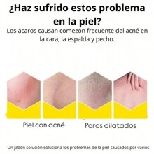 3PZS JABON QUESO REDUCE EL ACNE Y EXCESO DE GRASA - Amarillo - Ver 2