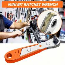 1 pièce Clé à cliquet mini 36 dents avec coffret à outils, clé à tête pivotante, outil de démontage de douille, réparation pour espaces étroits - Inclut un set d'outils multi-fonction en acier, sans assemblage requis, manuel, convient pour la réparation de meubles de maison, le jardinage, le démontage et la réparation de véhicules, les travaux extérieurs et un usage polyvalent