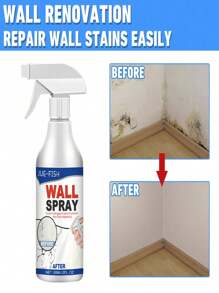 Wall Repair Direct Spray Paint, Covers Stains, Peeling Wall Paint, Anti-Moisture Wall Paint Crack Repair