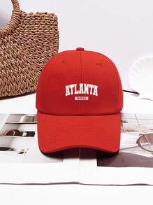 1pc Women's Adjustable Letter Print Baseball Cap, Minimalist Design Suitable For Casual Daily And Travel Outfits - Multicolor - View 7