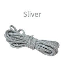 5mm 5 Iarde Corda Macaroon Macrame Filo Colorato Otto Capi Accessori Fai Da Te Per Decorazioni Natalizie Domestiche