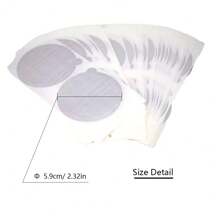 37/45/53.5/59/62MM Aluminum Foils Lids To Reuse Coffee Pods Compatible With Different Sizes Of Coffee Capsules - 37MM - Xem 8