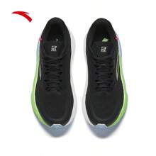 Anta Champion 第三代 SE | 男士缓冲跑步鞋，专业训练防水运动鞋 112515532 - 基礎黑/微塵藍 -3 - 查看 3