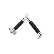 Gantry Frame Equipment Biceps Training Double Head Pull Rope Gym Accessories Triceps Lower Press Handle Tricep Laterals Muscle - Push down Bar - View 1