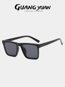 1 Pair High-End Fashionable Glasses, Suitable For Men, Versatile For Driving, Vacation And Decoration - A - View 2