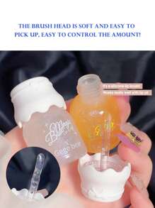 蝴蝶结牛奶罐唇彩保湿镜面水润光泽细腻闪烁嘟嘟双唇，日常使用，个人唇部护理 - 彩色 - 查看 5